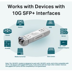 Omada 10GBase-LR SFP LC Transceiver - High-Performance Networking with TL-SM5110-LR